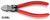 7201140 Knipex Diagonal Cutters for Plastic 140mm