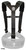 420010 Badger Suspenders - Gunmetal