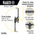 A-5144LG3 Klein Gated Bucket Hook 3-Inch