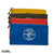 A-5140 Klein Zipper Bag Canvas Tool Pouches 4-pack (Olive/Orange/Blue/Yellow)