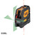A-93LCLGR Klein Rechargeable Self-Leveling Green Cross-Line Laser Level with Red Plumb