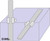 SW76752 Shinwa Stainless Steel Ruler w Stopper 30cm