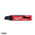 48223260 Milwaukee INKZALL™ Black Extra Large Chisel Tip Marker HS