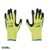 48738923 Milwaukee Hi-Vis Cut 2(B) PU Dipped Gloves - XL