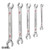 48229470 Milwaukee 5pc Double End Flare Nut Wrench Set - SAE