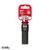 49666223 Milwaukee SHOCKWAVE™ 1/2in Drive 9/16in Deep 6 Point Impact Socket