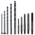 49225655 Milwaukee Metric Tap and Die 17PC Set - High Carbon Steel
