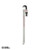 48227213 Milwaukee Aluminium Pipe Wrench with POWERLENGTH™ Handle (10in)