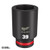 49666414 Milwaukee SHOCKWAVE™ 3/4in Drive 39mm Deep 6 Point Impact Socket