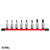 48229542 Milwaukee 8pc 3/8in Drive SAE Hex Bit Socket Set
