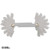 49575011 Milwaukee SAE Thread Pitch Gauge 8-44 TPI