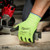 48738924 Milwaukee Hi-Vis Cut 2(B) PU Dipped Gloves - XXL