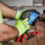 48738924 Milwaukee Hi-Vis Cut 2(B) PU Dipped Gloves - XXL