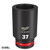 49666412 Milwaukee SHOCKWAVE™ 3/4in Drive 37mm Deep 6 Point Impact Socket