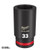 49666408 Milwaukee SHOCKWAVE™ 3/4in Drive 33mm Deep 6 Point Impact Socket