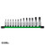 48229532 Milwaukee 13pc 1/4in and 3/8in Drive Torx Bit Socket Set