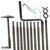 FRH30 plumBOSS Coil Spring Drain Rod Set 30ft