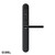 MN7000BLK Miles Nelson D-lock Digital Electronic Lock Matt Black (Without Lockbody)
