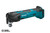 DLX8058TX1 Makita 18V LXT 5.0ah 8pc kit