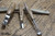 NX-SP-LR Narex Profi Spoon Carving Set: 4 Piece Set in Leather Roll Bag