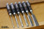 NX-CH6-WPR-BV Narex Wood Line Profi Set of Bevel Edge Chisels - 6 Piece Set in Presentation Box