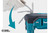 DTM53Z Makita 18V LXT Slim Grip Brushless Multi Tool
