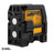 DW0822-XJ DeWALT Self Leveling Cross Line Plumb Spots