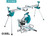 LS1219LX2 Makita MITRE SAW LS1219L+DEAWST07 SET