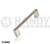 BN4024-96 Mardeco Handle 96mm Brushed Nickel