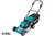 DLM464PT2 Makita 18V x2 (36V) LXT Lithium-Ion Brushless 460mm Barblade Mower