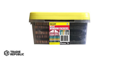 Window Packer Example Macsim 90mm Mixed Window Packers 250pcs - Tradie Republic
