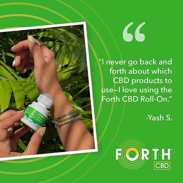 Quote about Forth CBD roll on
