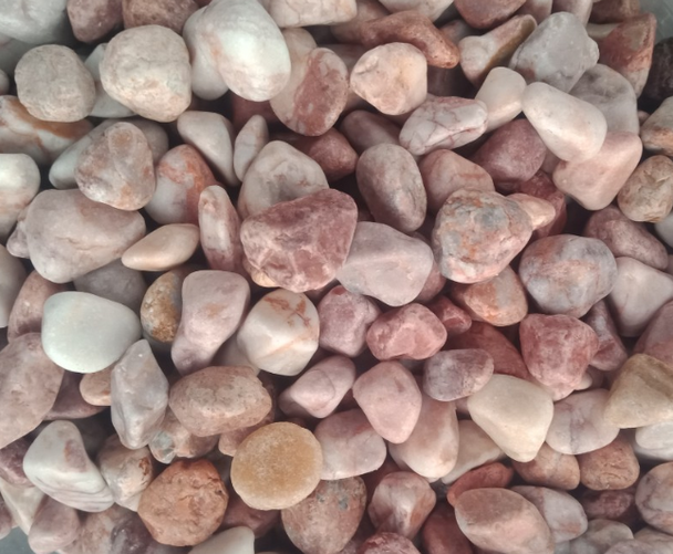 Tumbled Rose Pebbles Supplier in South Africa