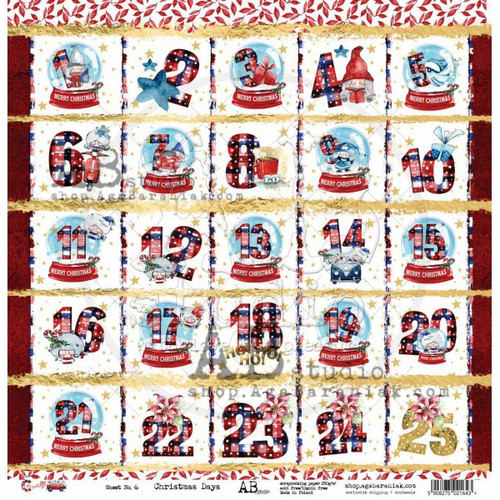 ABs Christmas Days - sheet 6 - Christmas Days