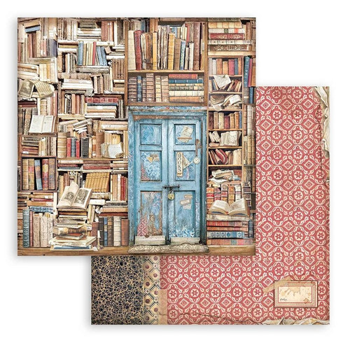 Stamperia Vintage Library Door (SBB923)