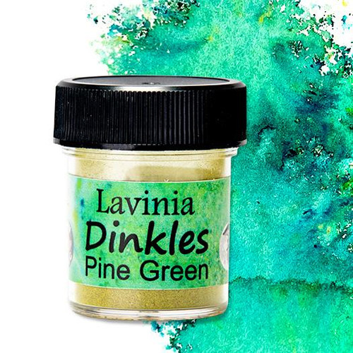 LAV DKL12 Dinkles Ink Powder Pine Green