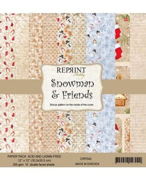 Reprint Snowman & Friends CRP042