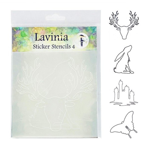 LAV Sticker Stencils 4 Elegant Collection