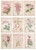 Reprint French Flowers Collection A4 Paper Pack (RBP005)