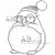 ABs Rubber stamp ID-1260 - Christmas penguin4