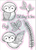 CCSTMP018 Over the Hedge - Stamp Set - Olivia the Owl