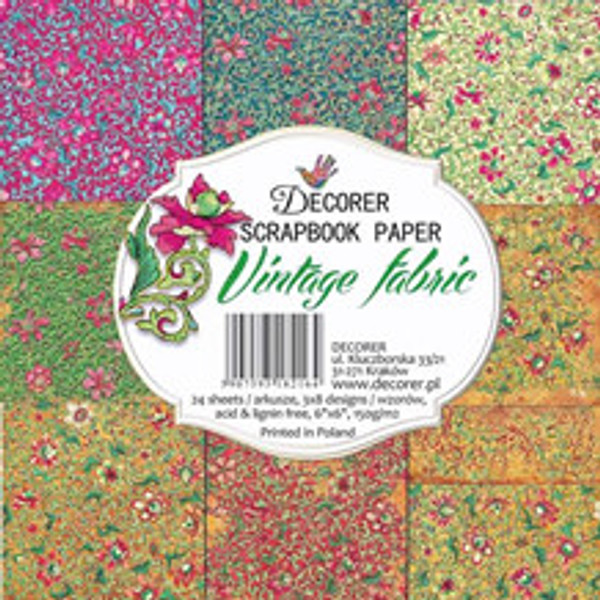 Decorer Vintage Fabric