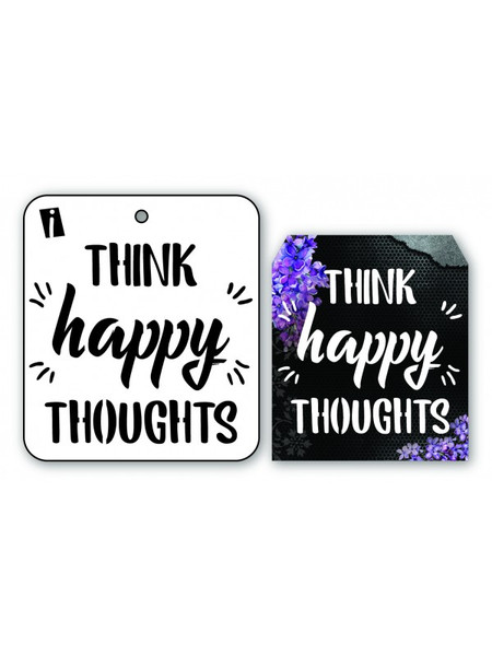 IC8932 4”x4” Stencil Think Happy