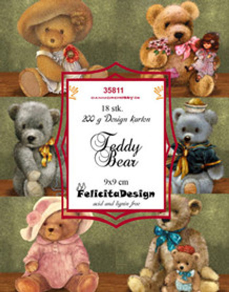 FelicitaDesign Toppers Teddy Bear