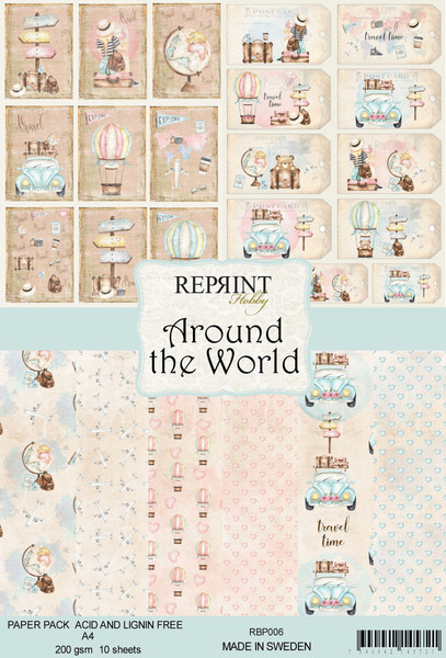 Reprint Around the World Collection A4 Paper Pack (RBP006)