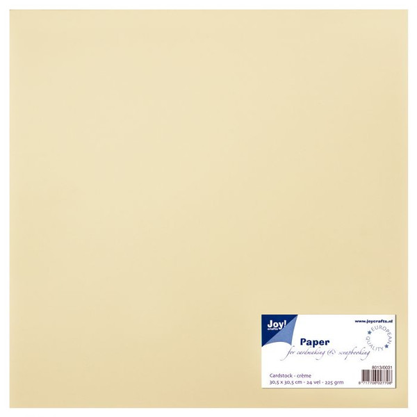 Joy Crafts  Paper set Creme