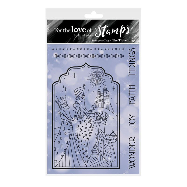 HD For the Love of Stamps - The Three Kings A6 Stamp Set