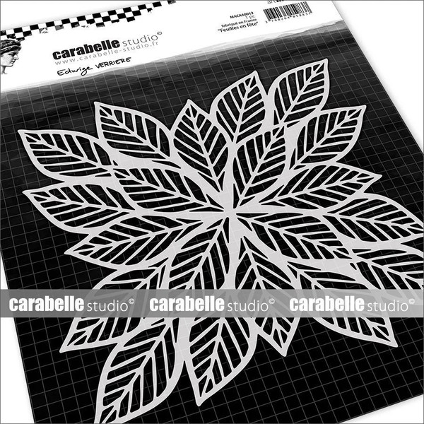 MACA60012 Mask/ Stencil Festive Leaves