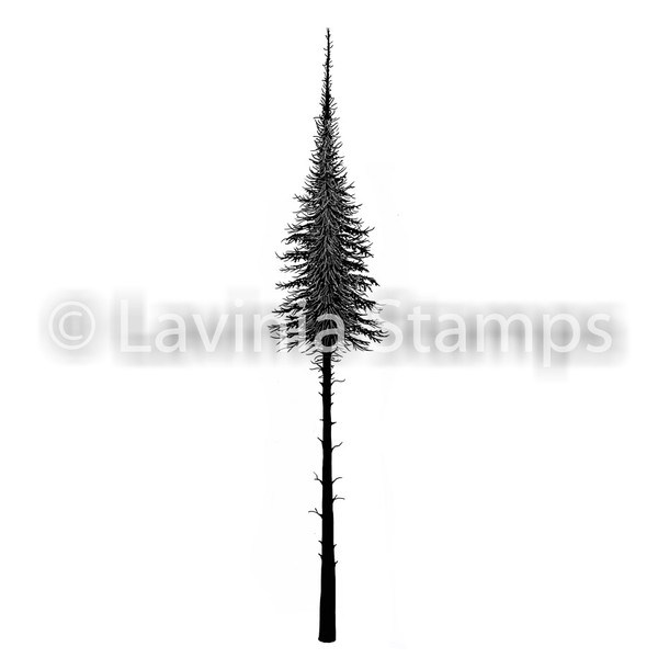 LAV489 Fairy Fir Tree (Small) Stamp