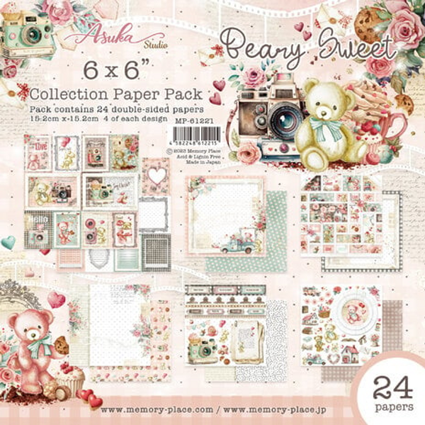 MP Beary Sweet 6x6 Inch Paper Pack MP-61221